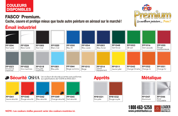 FASCO Premium Couleur